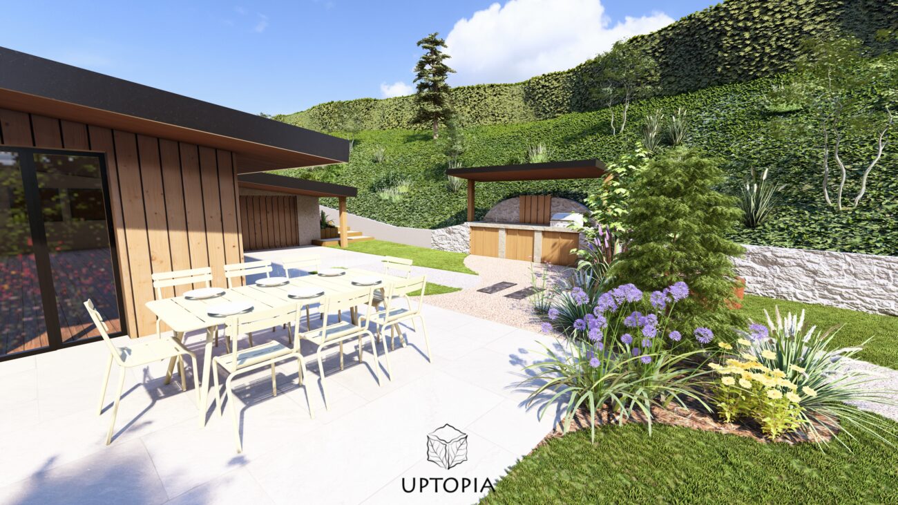 Parenthèse extérieure  - vue terrasse