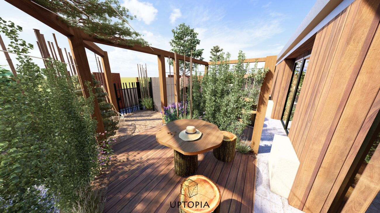 L'odyssée des sens - jardin cabane