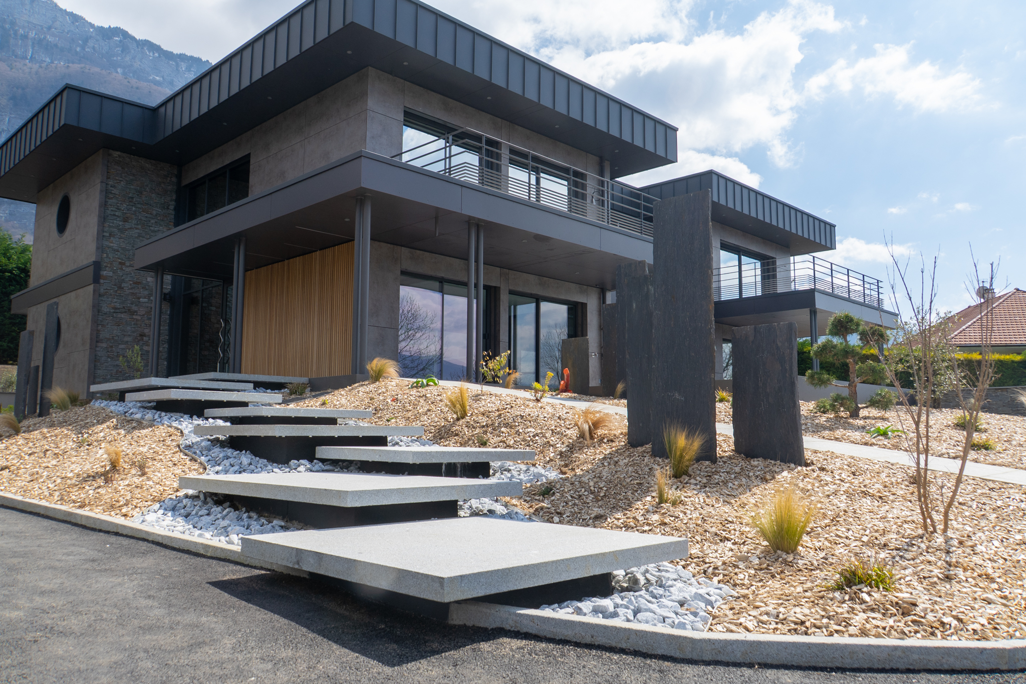 Entre lac et montagne