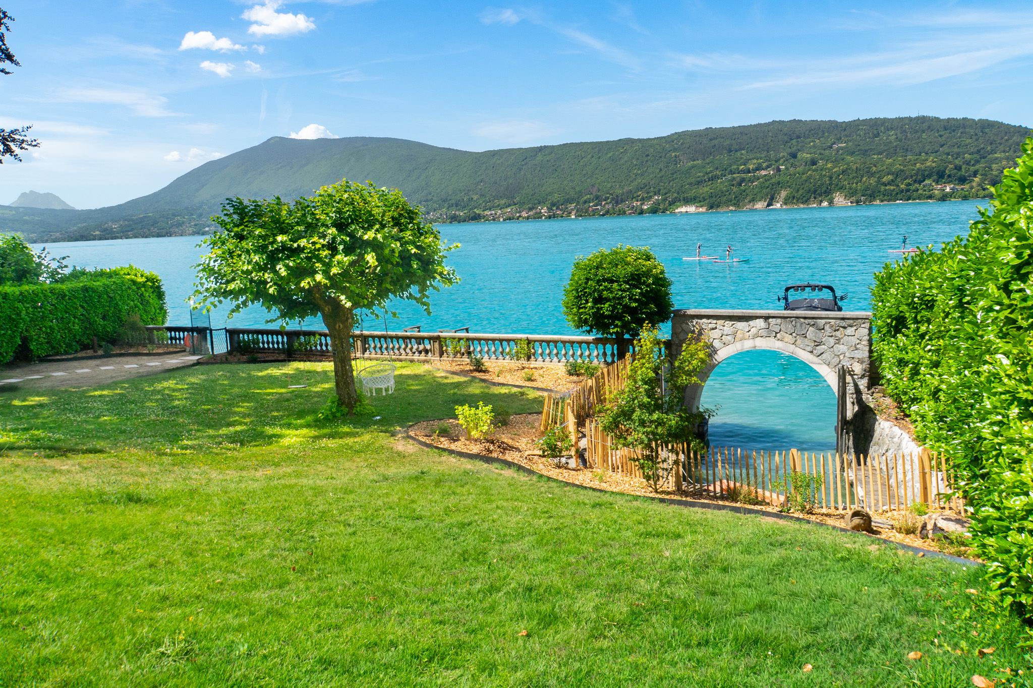 Jardin à fleur d'eau